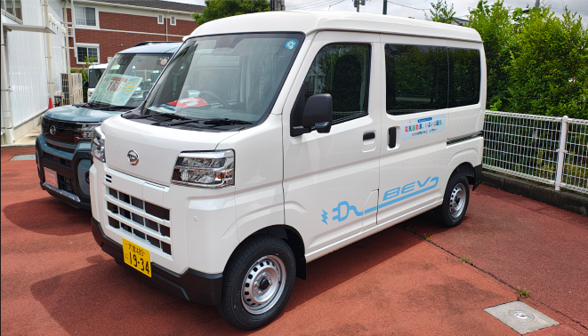 e-ハイゼットカーゴ試乗車の写真